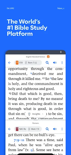 Logos: Deep Bible Study screenshot 1