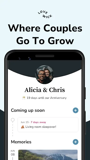 Lovewick: Relationship Tracker screenshot 1