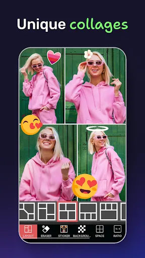 Фоторедактор Picsa: Колажів screenshot 5