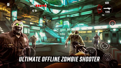 DEAD TRIGGER - Шутер с зомби screenshot 1