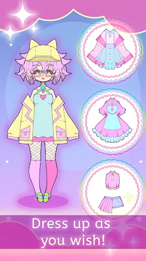 Moon's Closet: juego de vestir screenshot 2