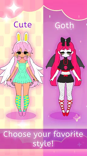 Moon's Closet: juego de vestir screenshot 3