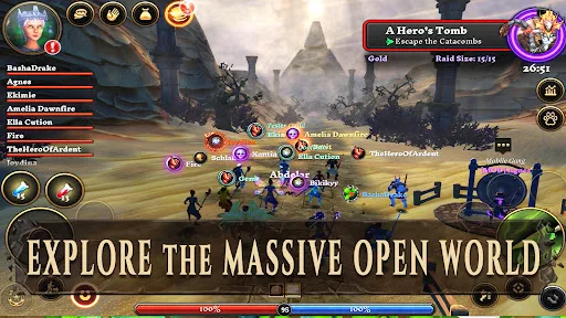 Villagers & Heroes - MMORPG screenshot 2