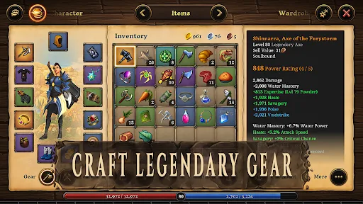 Villagers & Heroes - MMORPG screenshot 4