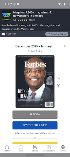 Forbes Africa screenshot 1
