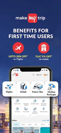 MakeMyTrip: Hotel, Flight, Bus screenshot 2