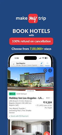 MakeMyTrip: Hotel, Flight, Bus screenshot 4