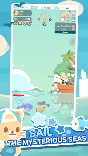 Idle Fishing: All Blue screenshot 2