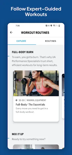 Entrenador MapMyFitness screenshot 1