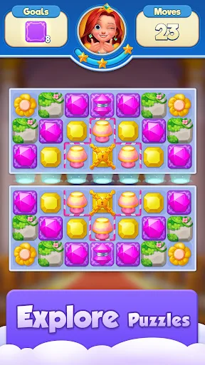 ROYAL MERGE- Match 3 Fever screenshot 2