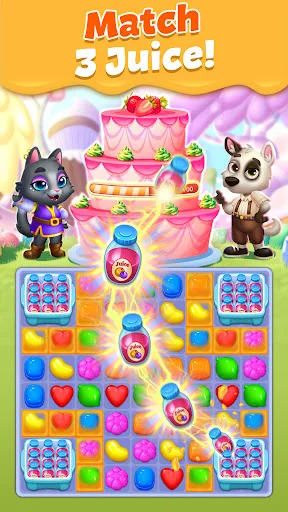 Pet Candy Puzzle - Partido 3 screenshot 4