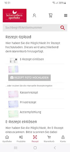 Hohenzollern Apotheke screenshot 3
