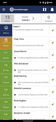 WorkWave Route Manager screenshot 2