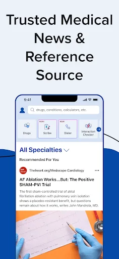 Medscape screenshot 1