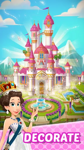 Queen’s Castle : Merge & Story screenshot 1