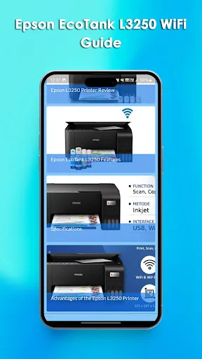 Epson EcoTank L3250 WiFi Guide screenshot 3