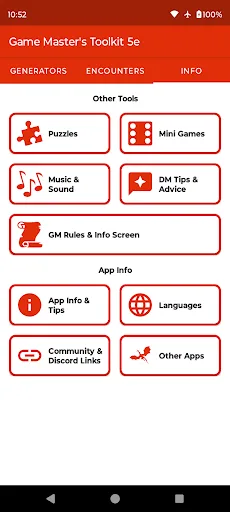Game Master's Toolkit 5e screenshot 1