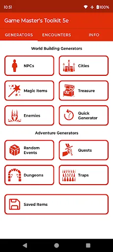 Game Master's Toolkit 5e screenshot 2
