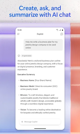 Microsoft 365 Copilot screenshot 2