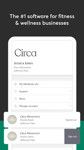 Mindbody Business screenshot 1