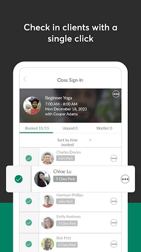 Mindbody Business screenshot 3