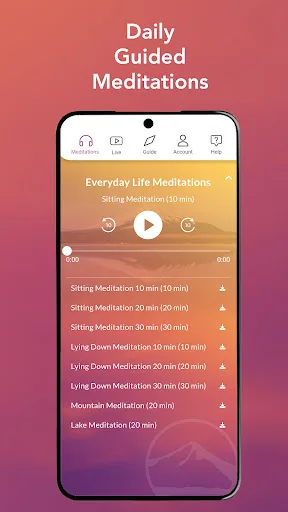 Jon Kabat-Zinn Meditations screenshot 5