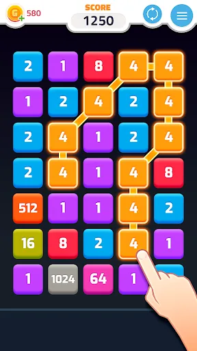 Juegos de números: fusionar screenshot 1