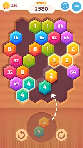 Juegos de números: fusionar screenshot 2