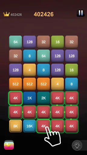 2248 - link merge 2048 puzzle screenshot 2