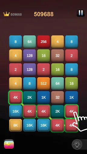 2248 - link merge 2048 puzzle screenshot 3