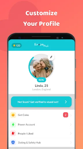 Europe Mingle: Singles Dating screenshot 5