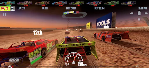 Carreras de autos stock screenshot 5