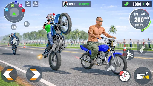 Extreme Bike Wheelie 3D screenshot 1
