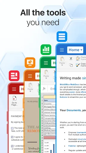 MobiOffice: Word, Sheets, PDF screenshot 2
