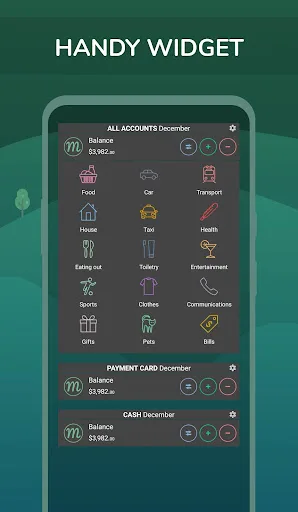 Monefy: Presupuesto y finanzas screenshot 4