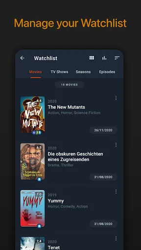 Moviebase: трекер фильмов screenshot 4