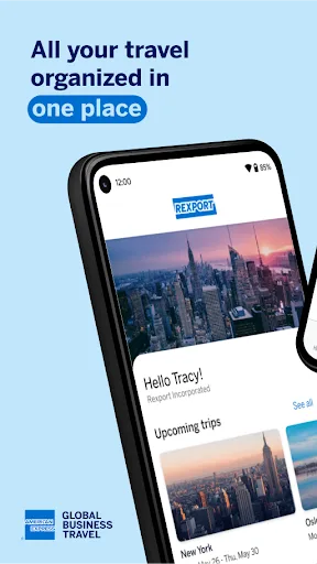 Amex GBT Mobile screenshot 1