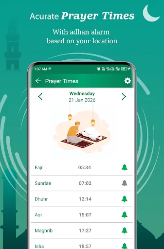 Musulmana App Horario Oración screenshot 2