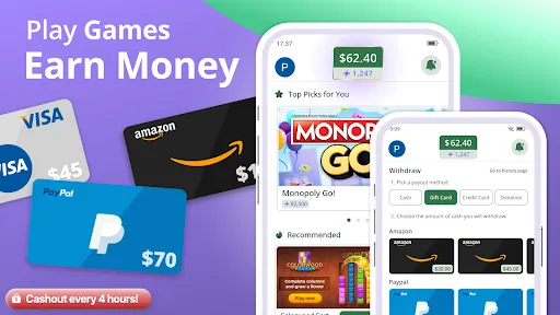 myCashery: Juega y Gana Dinero screenshot 1
