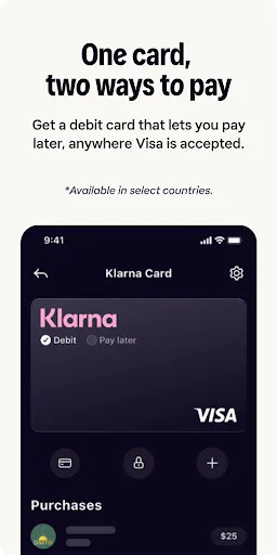 Klarna: Smarter everyday money screenshot 3