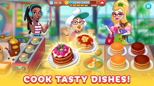 Chef & Friends кулинарная игра screenshot 1