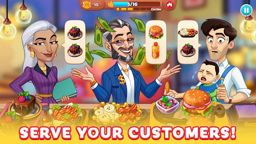 Chef & Friends кулинарная игра screenshot 4