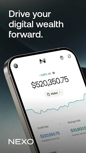 Nexo: Crypto Wealth Platform screenshot 1