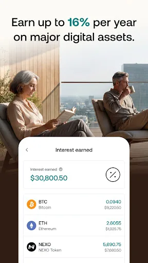 Nexo: Crypto Wealth Platform screenshot 4