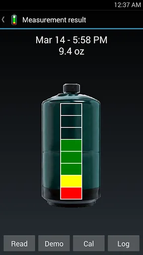 Camp Grill Propane Gauge screenshot 1