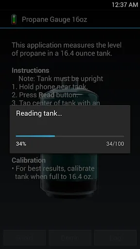 Camp Grill Propane Gauge screenshot 4