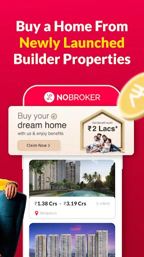 NoBroker Rent, Buy, Sell Flats screenshot 3