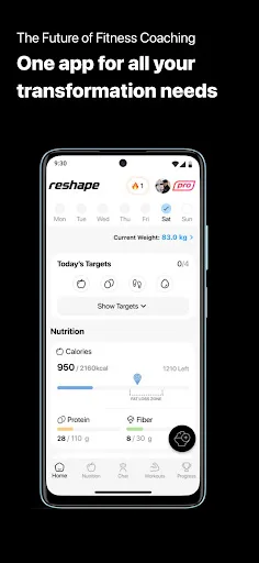 Reshape: Fat Loss & Fitness screenshot 5