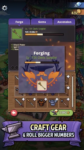 Knights of Pen and Paper 3 RPG screenshot 4