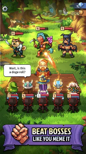 Knights of Pen and Paper 3 RPG screenshot 5
